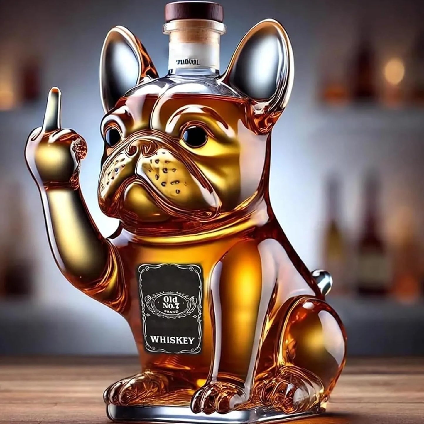 Migilife Bark Off Whiskey Bottle